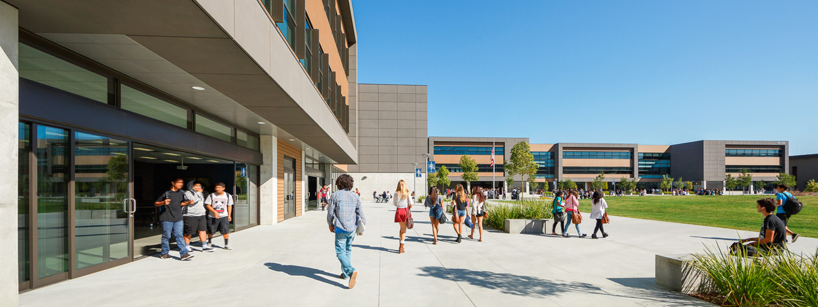 SMHS courtyard